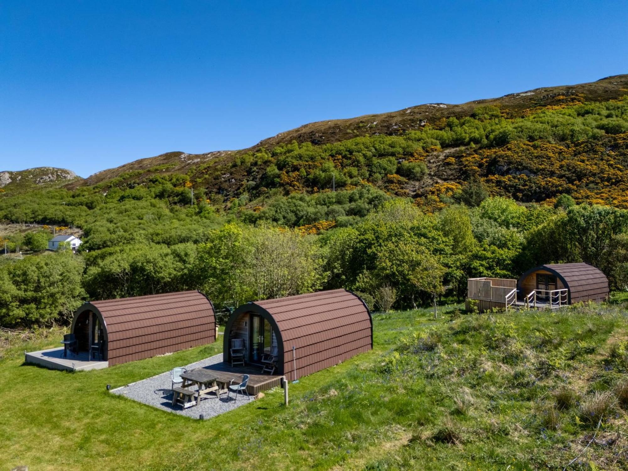 Tighlochan Pods Scourie 외부 사진