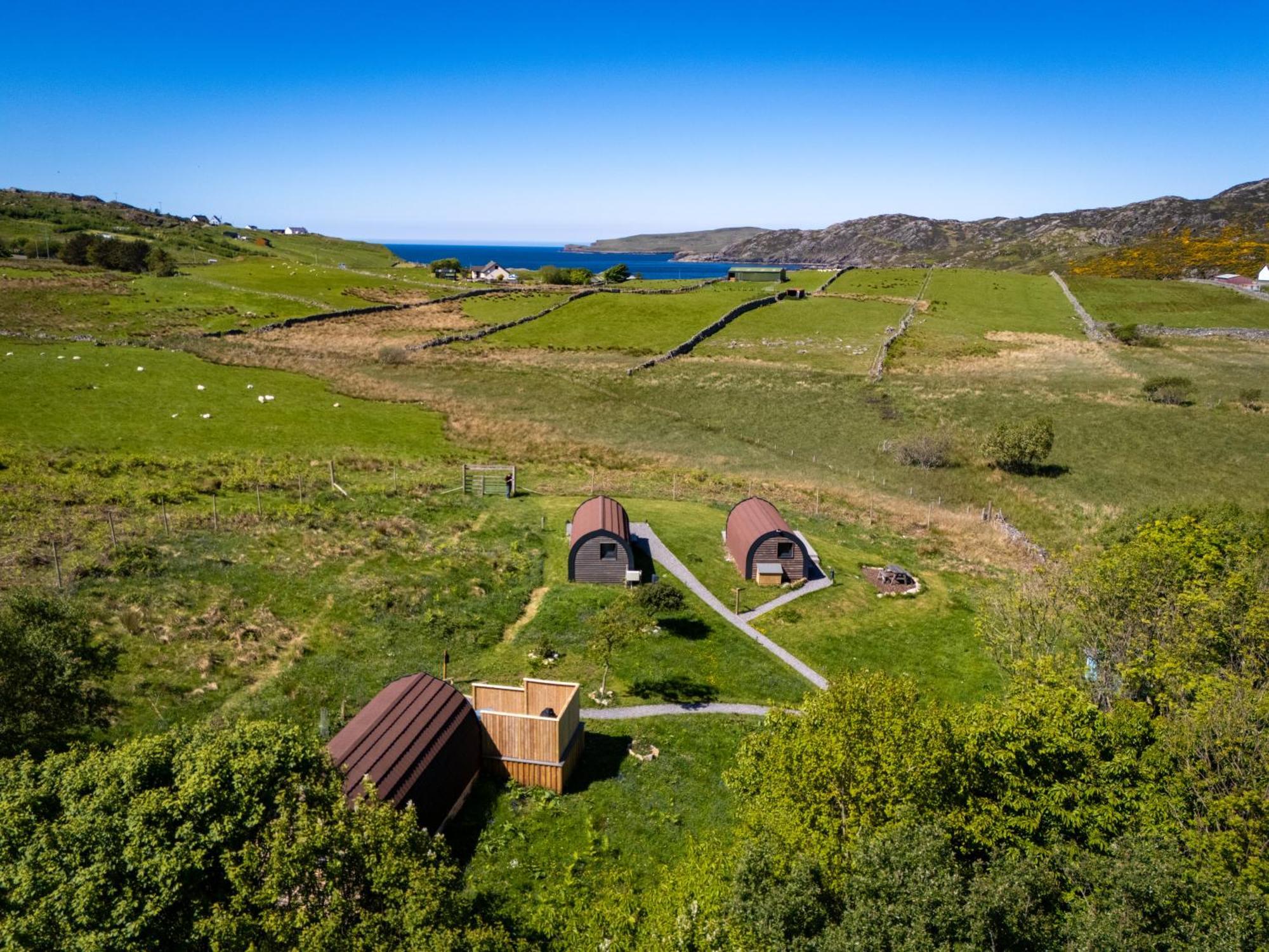 Tighlochan Pods Scourie 외부 사진
