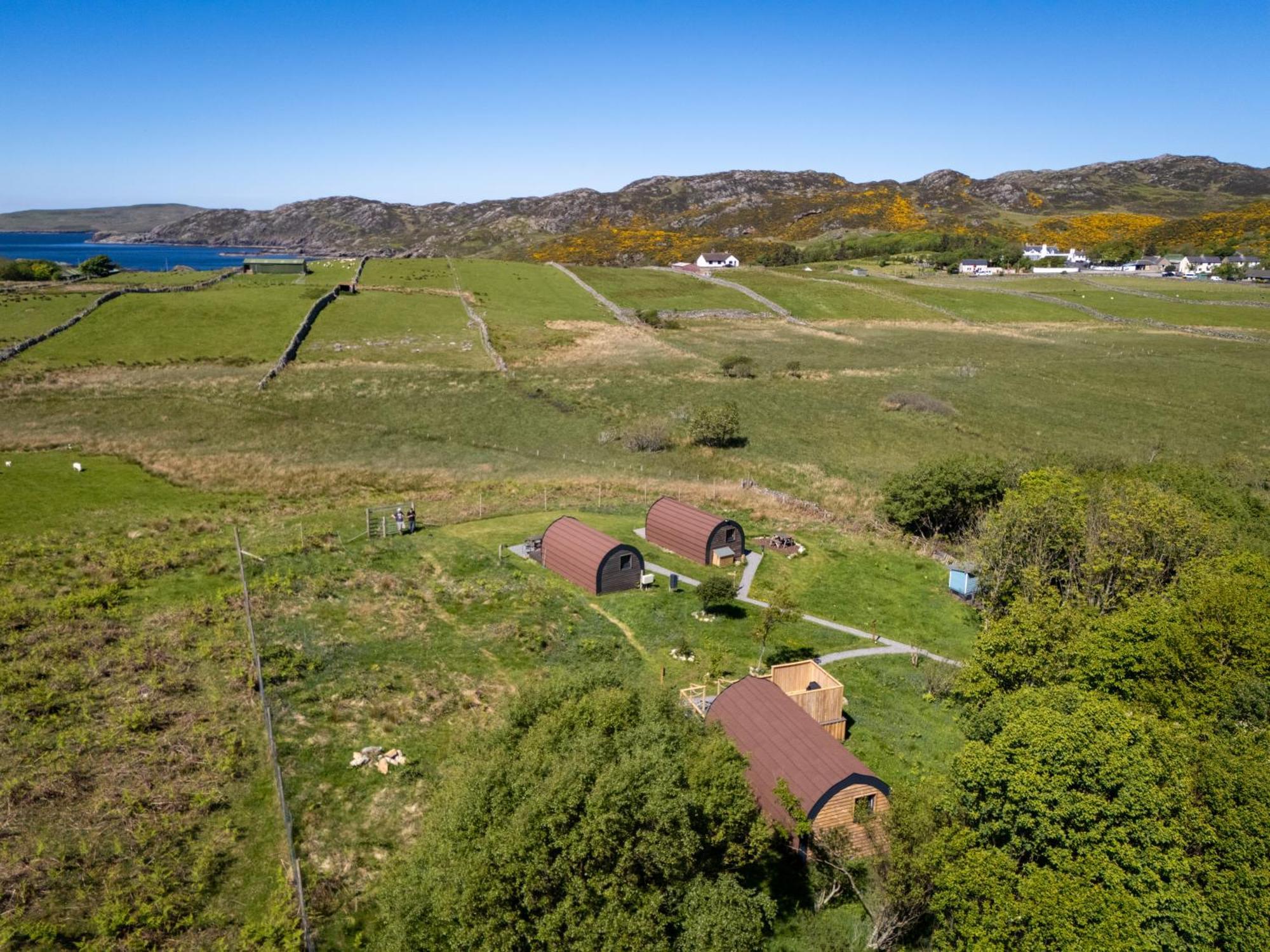 Tighlochan Pods Scourie 외부 사진
